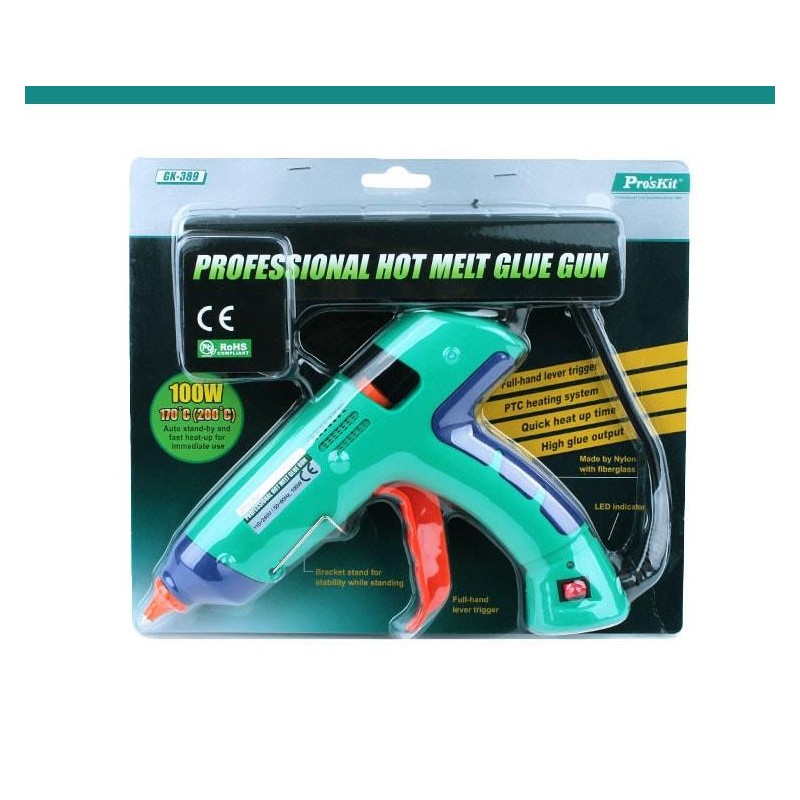 Buy Proskit Guns Hot Glue Gun - GK-389 - 100W in Cyprus, Nicosia, Limassol, Larnaka, Pafos