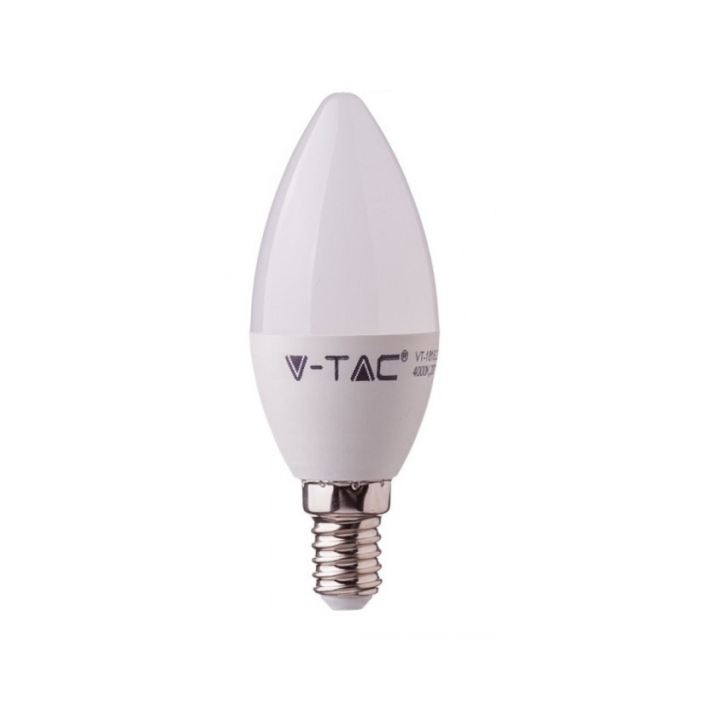 V-TAC LED Bulb - 171 - E14 Candle 5.5W WW 3000K — Buy in Cyprus with Fast Delivery