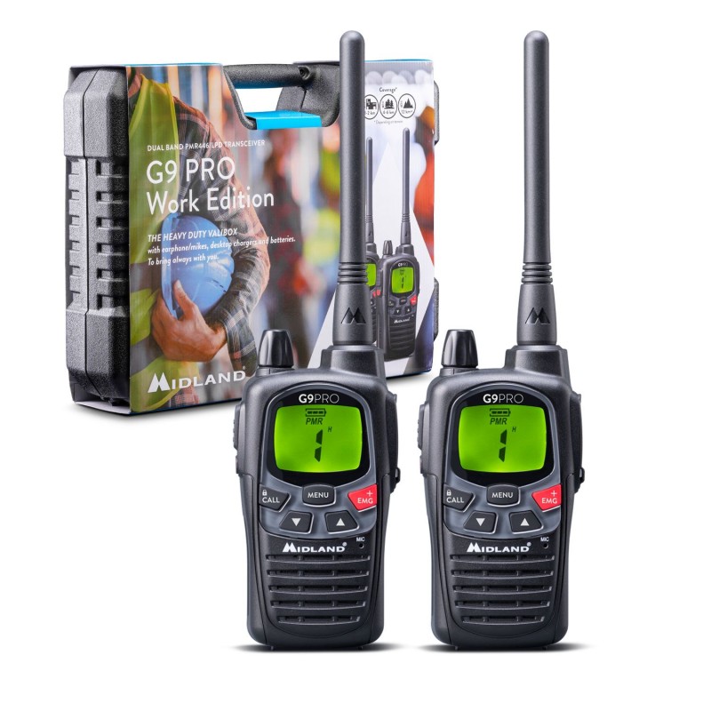 Buy Midland Valibox - G9 Pro - Work Edition Valibox 2xRadios in Cyprus, Nicosia, Limassol, Larnaka, Pafos