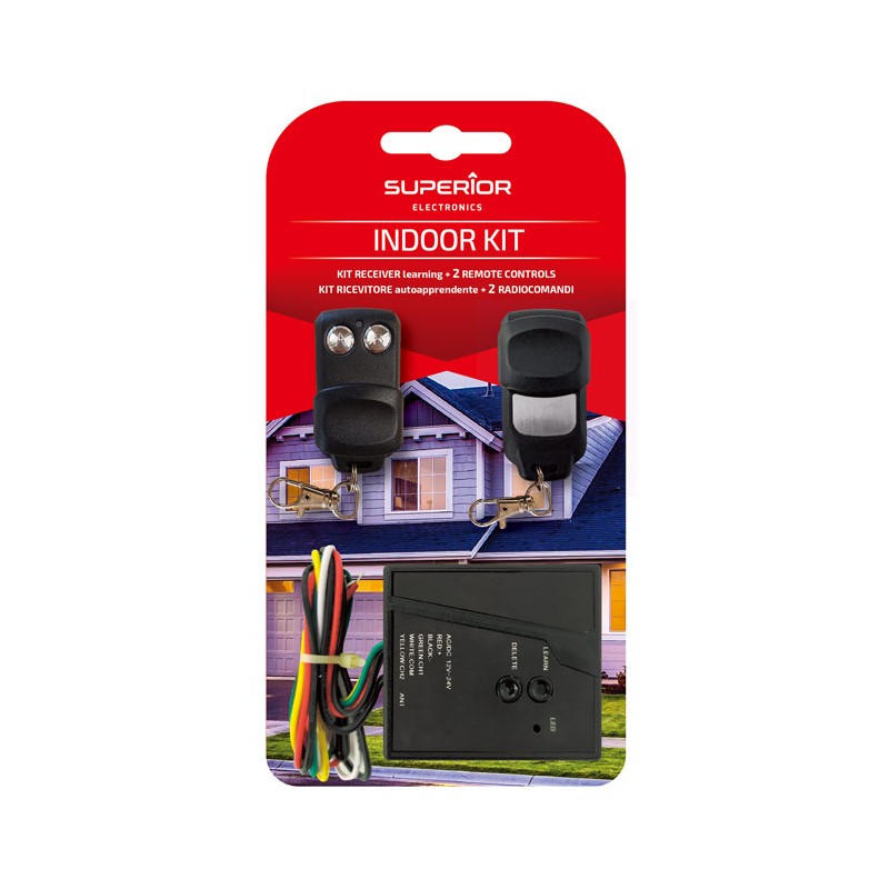 Buy Superior Simple Indoor RF KIT - Receiver+2 RC 433.92 in Cyprus, Nicosia, Limassol, Larnaka, Pafos