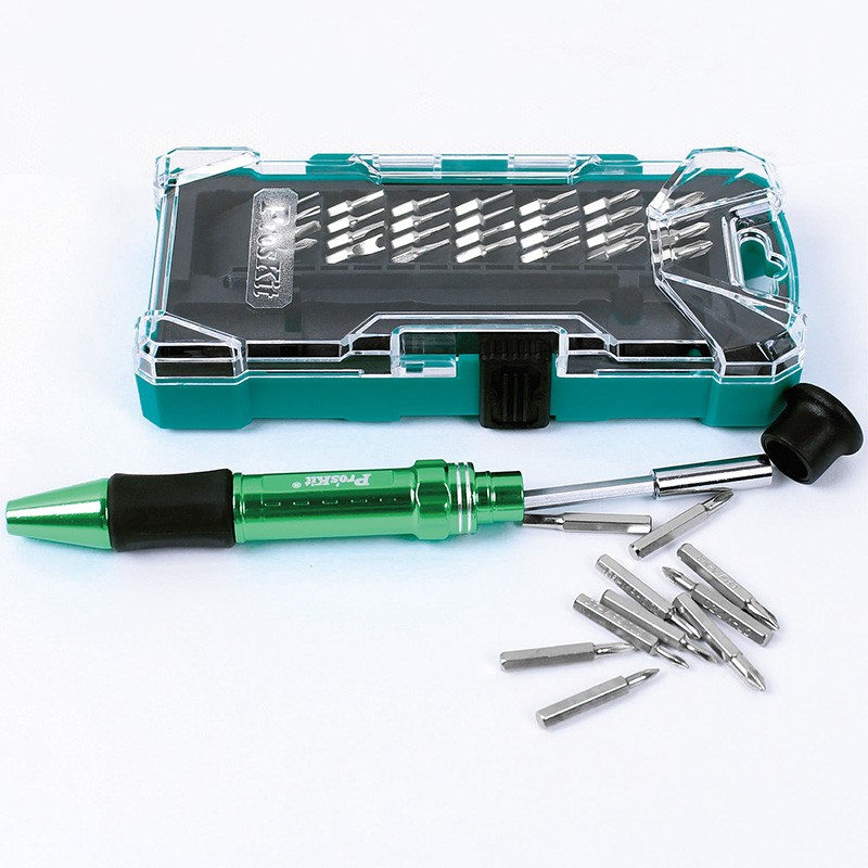 Buy Proskit Screwdriver Precision Set - SD-9608 - 30pcs Aluminium Handle in Cyprus, Nicosia, Limassol, Larnaka, Pafos