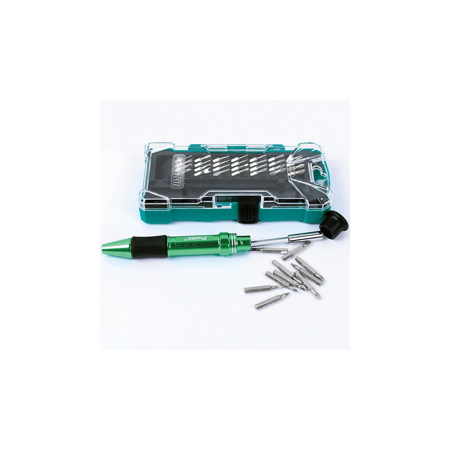 Proskit Screwdriver Precision Set - SD-9608 - 30pcs Aluminium Handle — Buy in Cyprus with Fast Delivery