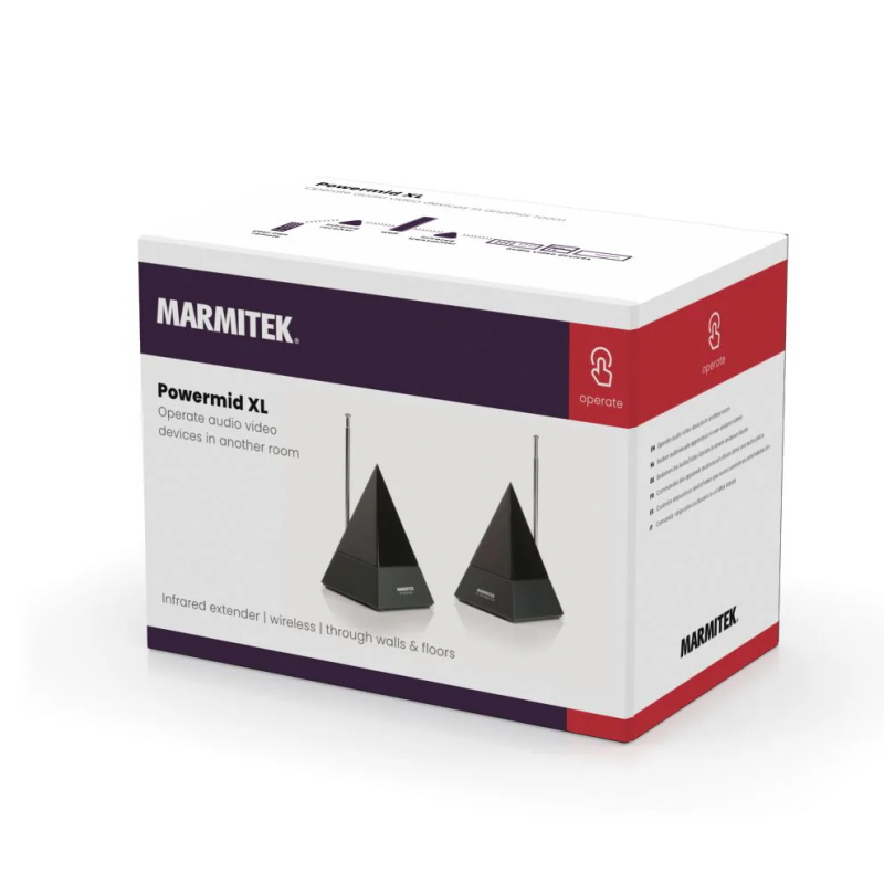 Buy Marmitek Wireless IR Extender Kit - Powermid XL - Wireless IR Extender Kit in Cyprus, Nicosia, Limassol, Larnaka, Pafos