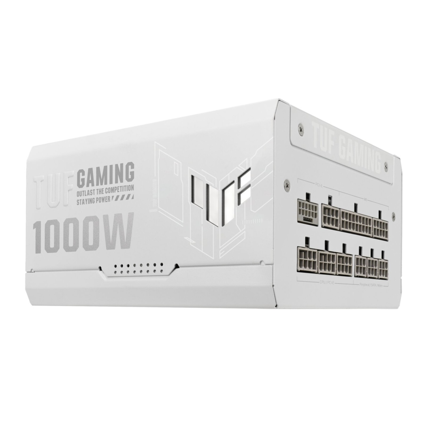 ASUS TUF Gaming 1000W Gold White - 80 Plus Gold Fully-Modular ATX PSU (Boxed) — Buy in Cyprus with Fast Delivery