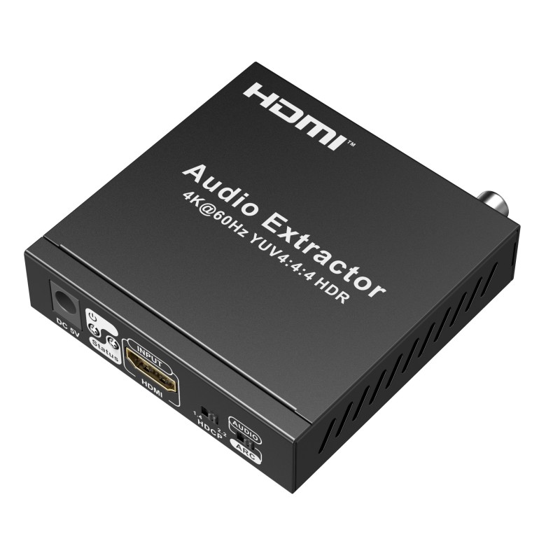 Buy Lenkeng Converter - LKV3061 - HDMI to HDMI+Audio 2.0 4K60Hz in Cyprus, Nicosia, Limassol, Larnaka, Pafos