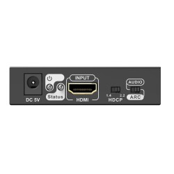 Buy Lenkeng Converter - LKV3061 - HDMI to HDMI+Audio 2.0 4K60Hz in Cyprus, Nicosia, Limassol, Larnaka, Pafos