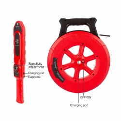 Noyafa Wall Pipe Blockage Detector - NF-5130 - IP67 Waterproof, Rechargeable, with 30m Detection Range