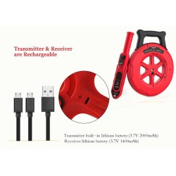 Noyafa Wall Pipe Blockage Detector - NF-5130 - IP67 Waterproof, Rechargeable, with 30m Detection Range