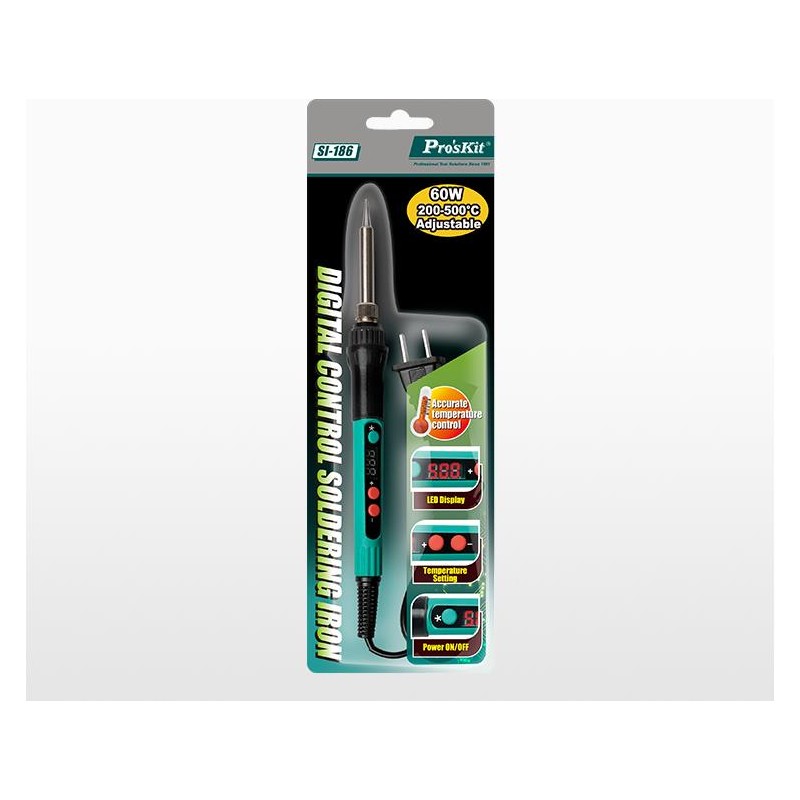Buy Proskit Soldering Welder - SI-186F - Digital Temperature Control 60W in Cyprus, Nicosia, Limassol, Larnaka, Pafos