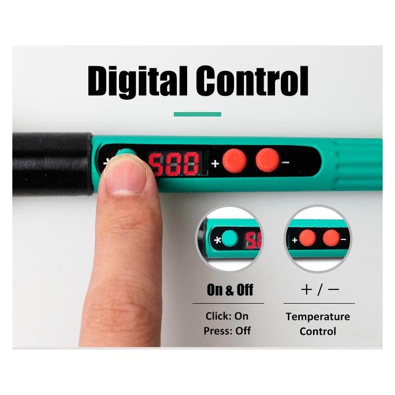 Buy Proskit Soldering Welder - SI-186F - Digital Temperature Control 60W in Cyprus, Nicosia, Limassol, Larnaka, Pafos