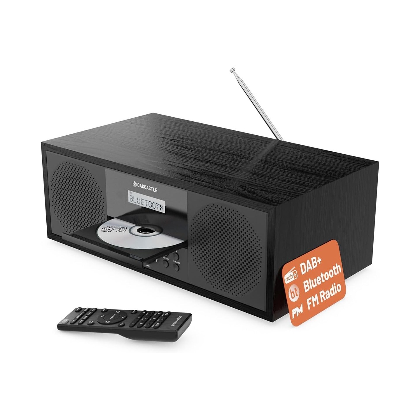 Majority Oakcastle Mini HiFi - DAB500 - BT CD USB FM — Buy in Cyprus with Fast Delivery