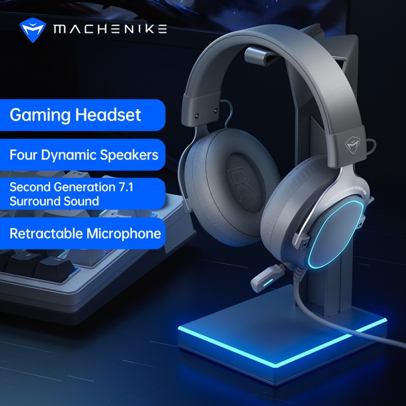 Machenike GX30 Wired Gaming Headset - Grey (Boxed) — Buy in Cyprus with Fast Delivery