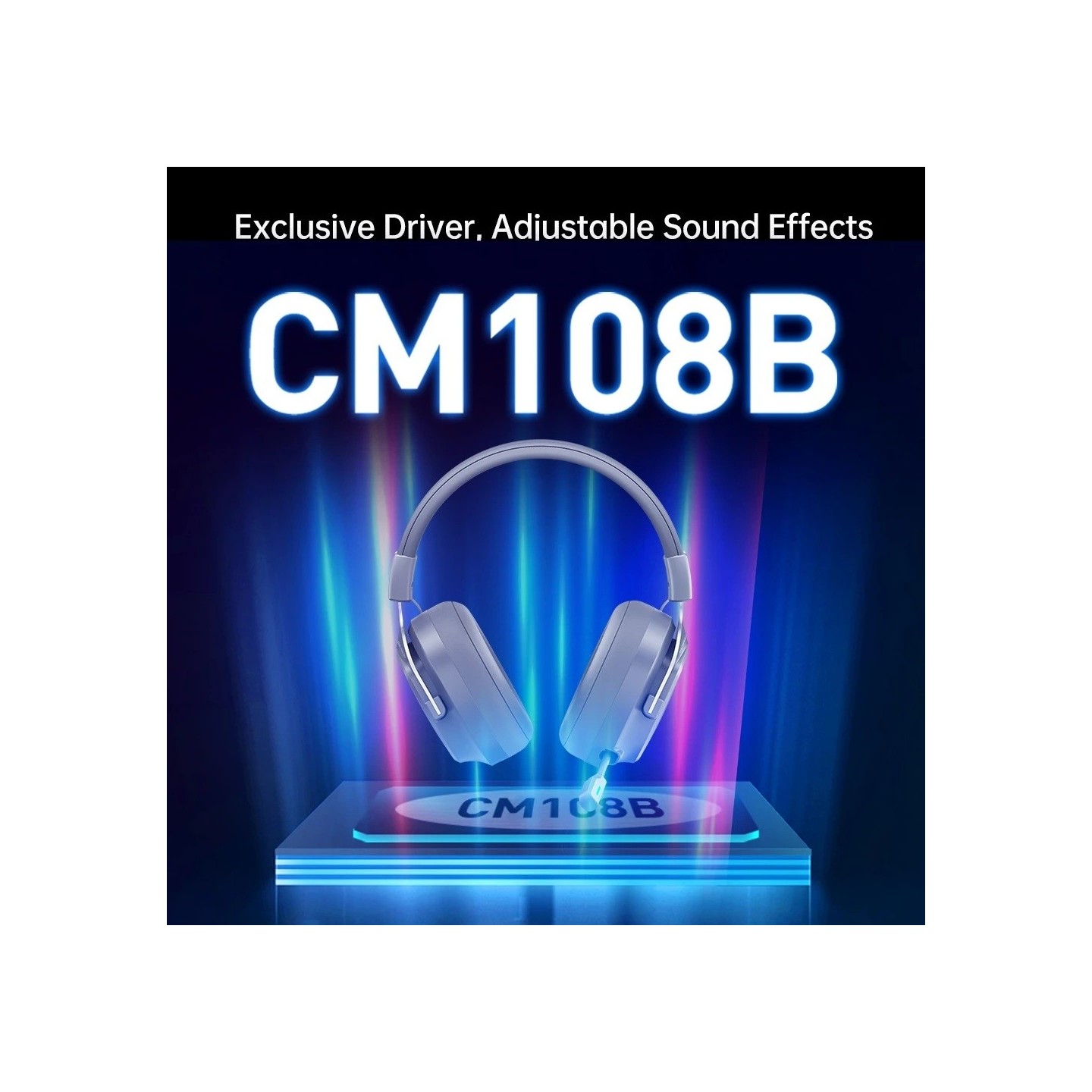 Machenike GX30 Wired Gaming Headset - Grey (Boxed) — Buy in Cyprus with Fast Delivery