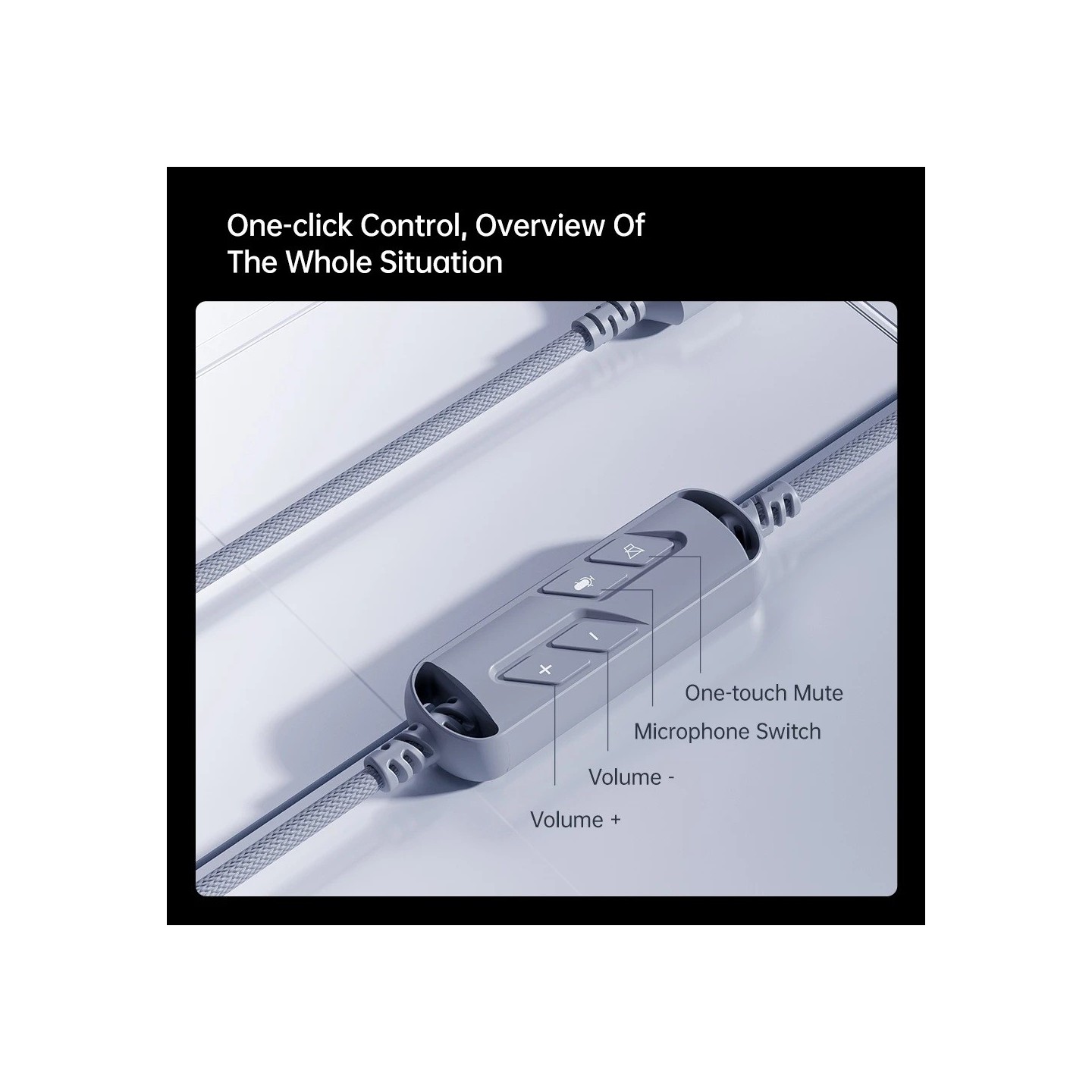 Machenike GX30 Wired Gaming Headset - Grey (Boxed) — Buy in Cyprus with Fast Delivery