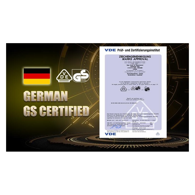 Buy Proskit Screwdriver - SD-8012 - Insulated VDE Set of 7 pcs in Cyprus, Nicosia, Limassol, Larnaka, Pafos