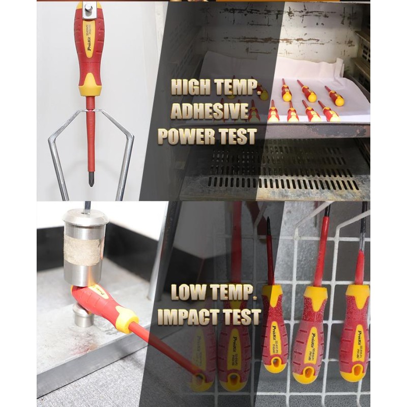 Buy Proskit Screwdriver - SD-8012 - Insulated VDE Set of 7 pcs in Cyprus, Nicosia, Limassol, Larnaka, Pafos