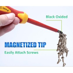 Buy Proskit Screwdriver - SD-8012 - Insulated VDE Set of 7 pcs in Cyprus, Nicosia, Limassol, Larnaka, Pafos