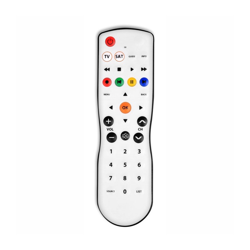 Buy Superior SAFE TV SAT Universal Remote Control - Washable in Cyprus, Nicosia, Limassol, Larnaka, Pafos
