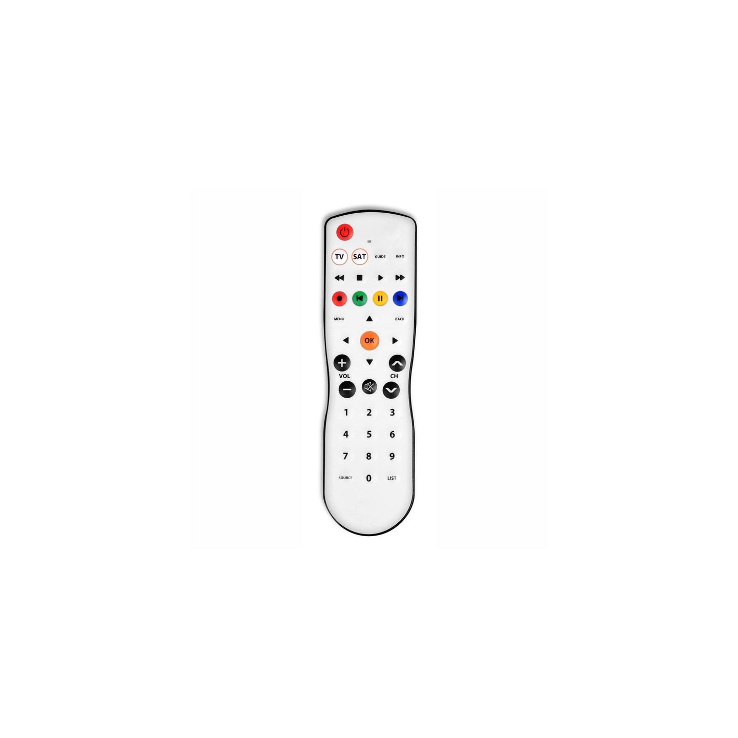 Superior SAFE TV SAT Universal Remote Control - Washable — Buy in Cyprus with Fast Delivery