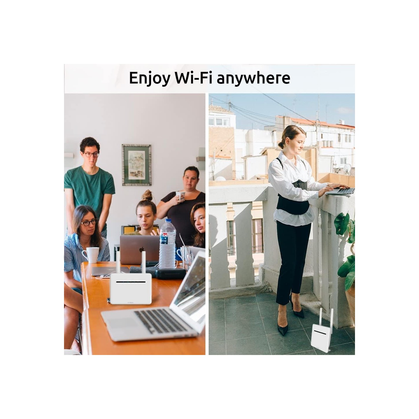 Strong Router - 4GROUTER1200UK - 4G LTE CAT6 Wi-Fi AC1200 with 4 Gigabit Ports — Buy in Cyprus with Fast Delivery