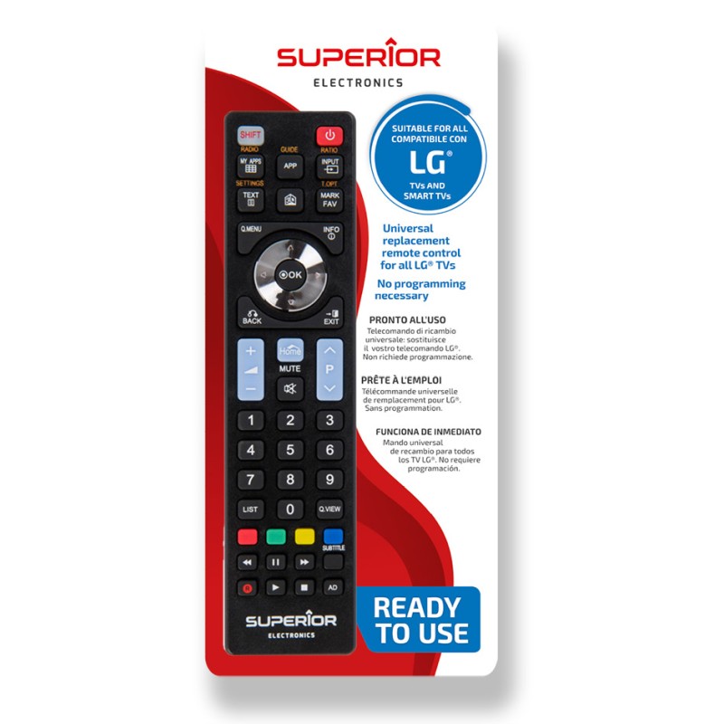Buy Superior Replacement TV Remote Control LG - Replacement in Cyprus, Nicosia, Limassol, Larnaka, Pafos