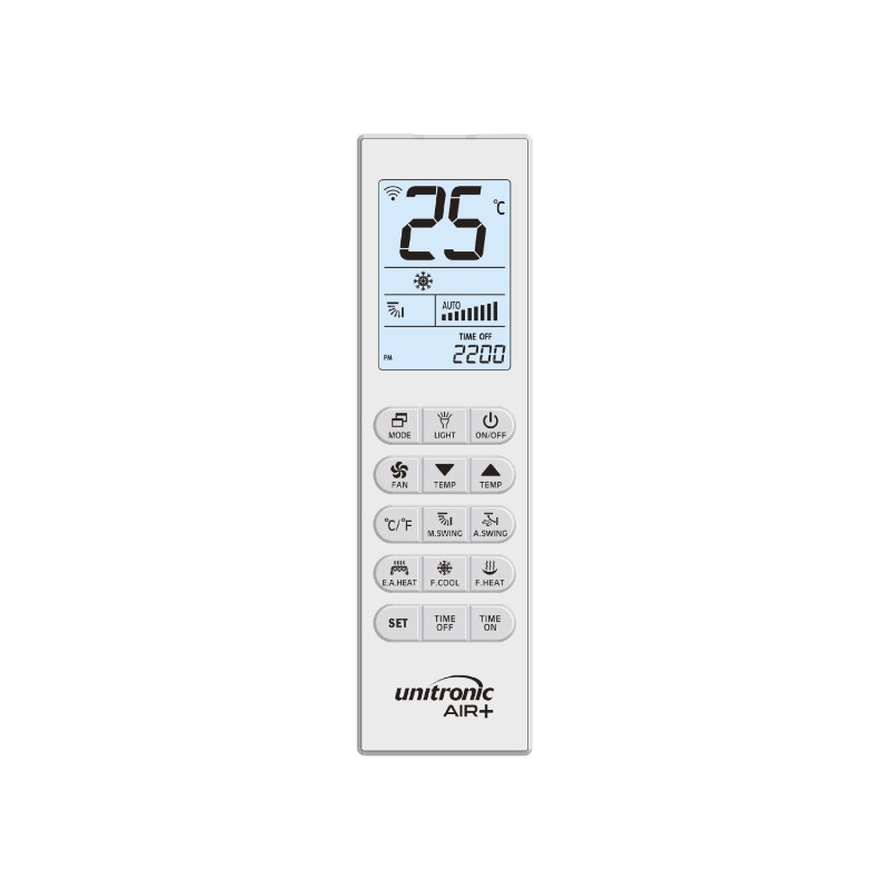 Buy Unitronic Air Condition AIR+ - Remote Control Backlit Display + Hotel in Cyprus, Nicosia, Limassol, Larnaka, Pafos