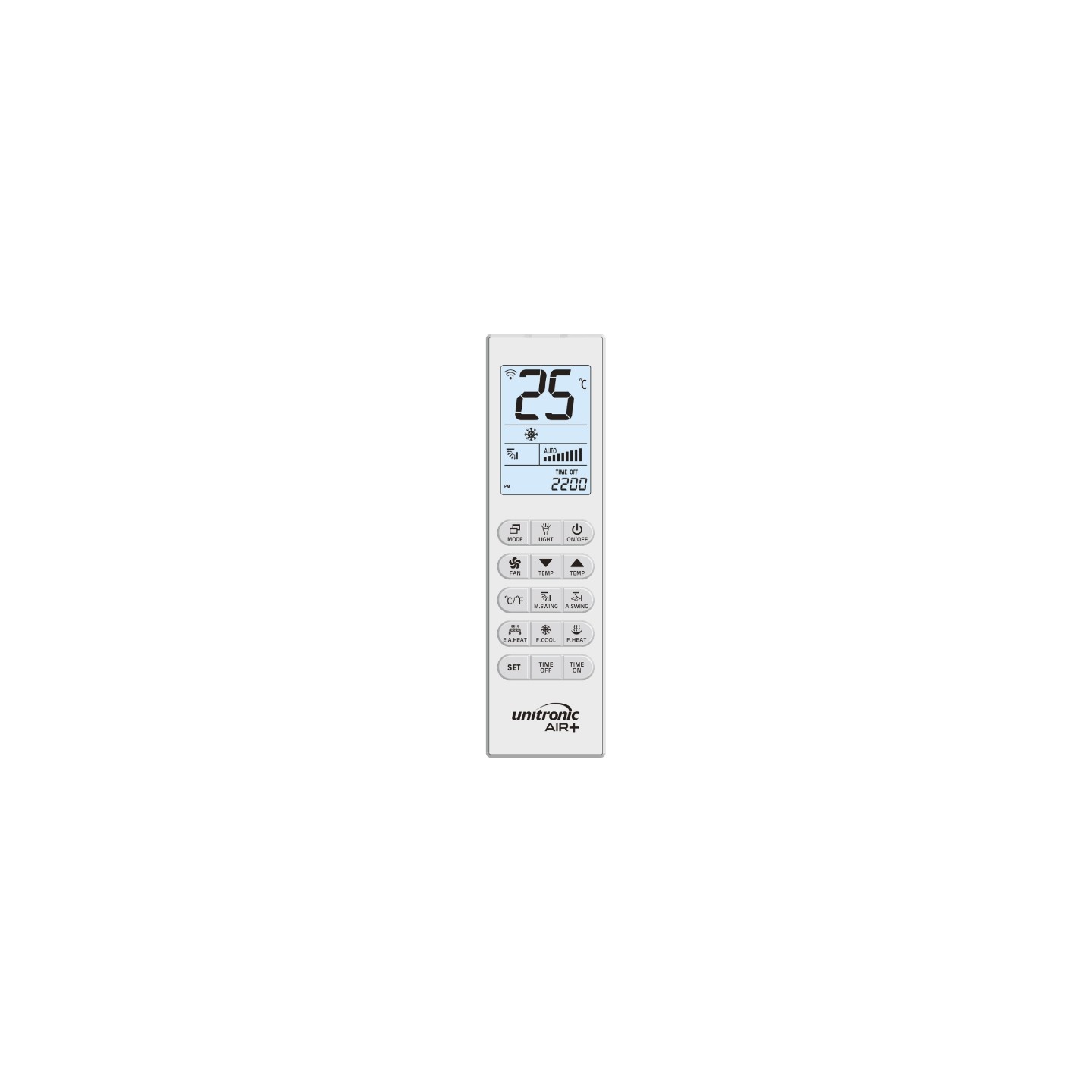 Unitronic Air Condition AIR+ - Remote Control Backlit Display + Hotel — Buy in Cyprus with Fast Delivery