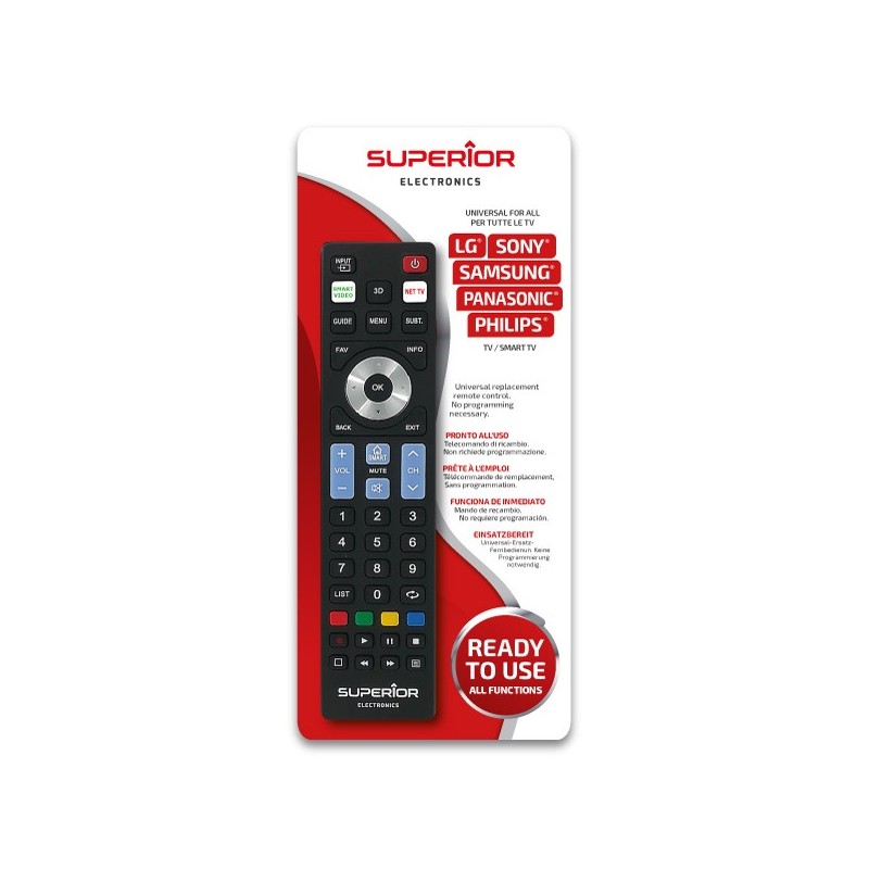 Buy Superior Universal Remote - Ready5 - LG Samsung Sony Philips Panasonic SMART in Cyprus, Nicosia, Limassol, Larnaka, Pafos