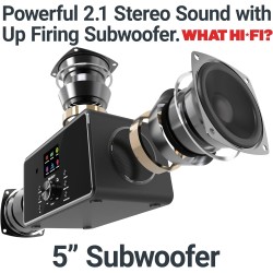 Buy Majority BARD 2.1 Mini HiFi - 4'' Speakers, 5'' Sub, FM, USB, Aux, Spotify, ... in Cyprus, Nicosia, Limassol, Larnaka, Pafos