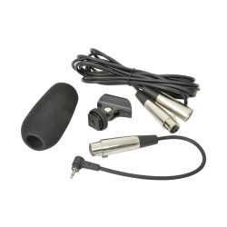 Buy QTX Shotgun Microphone with Battery Short 173.638UK - SG300 - Shotgun Microp... in Cyprus, Nicosia, Limassol, Larnaka, Pafos