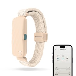 Buy Homedics Wakeband Vibrating Alarm Wristband - SS-WB100CE-WW - Cream in Cyprus, Nicosia, Limassol, Larnaka, Pafos