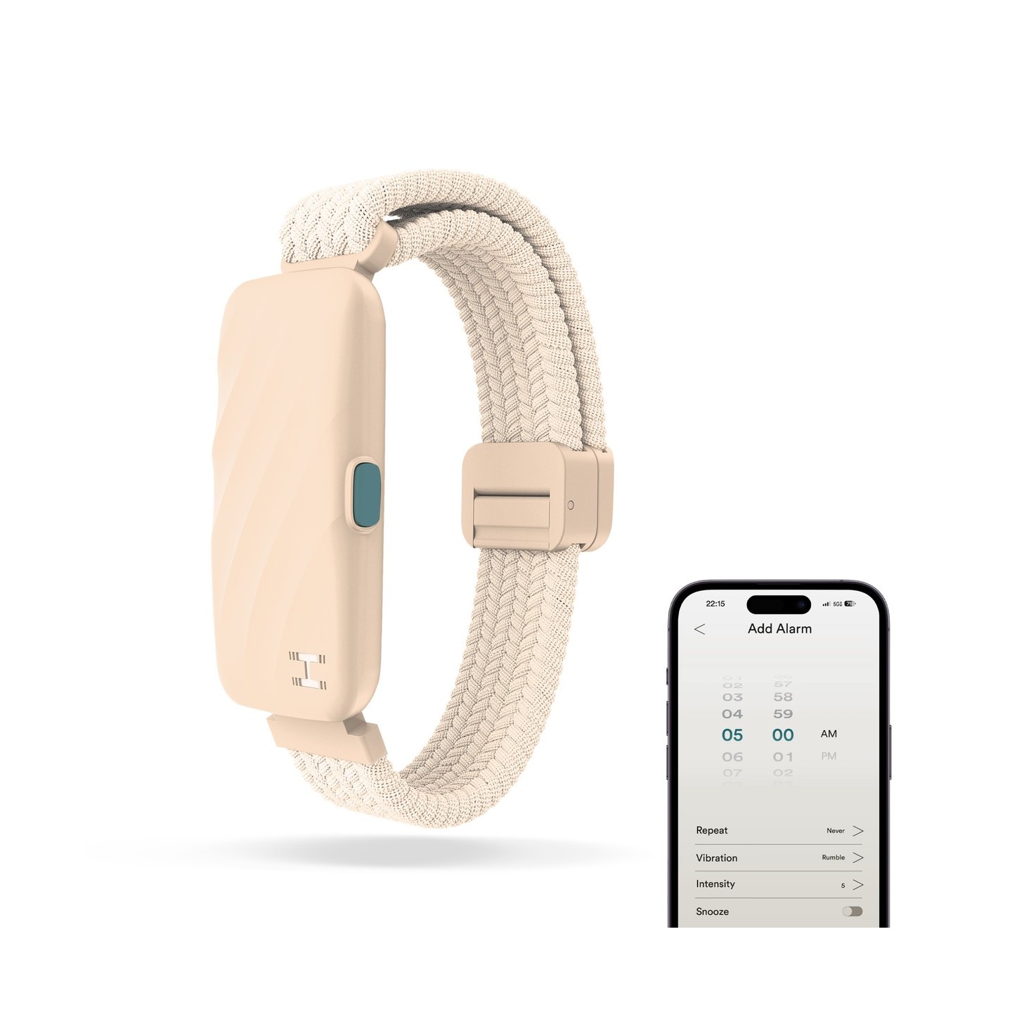 Homedics Wakeband Vibrating Alarm Wristband - SS-WB100CE-WW - Cream — Buy in Cyprus with Fast Delivery