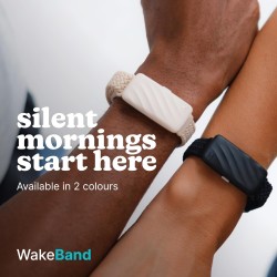 Buy Homedics Wakeband Vibrating Alarm Wristband - SS-WB100CE-WW - Cream in Cyprus, Nicosia, Limassol, Larnaka, Pafos