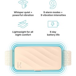 Buy Homedics Wakeband Vibrating Alarm Wristband - SS-WB100CE-WW - Cream in Cyprus, Nicosia, Limassol, Larnaka, Pafos