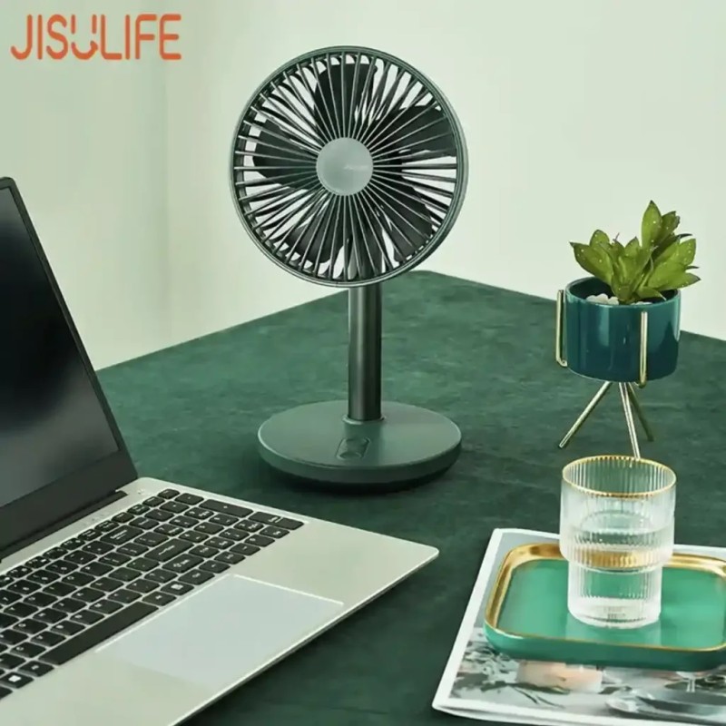 Buy Jisulife Extendable Rotating Desktop Fan - FA13P - Green in Cyprus, Nicosia, Limassol, Larnaka, Pafos