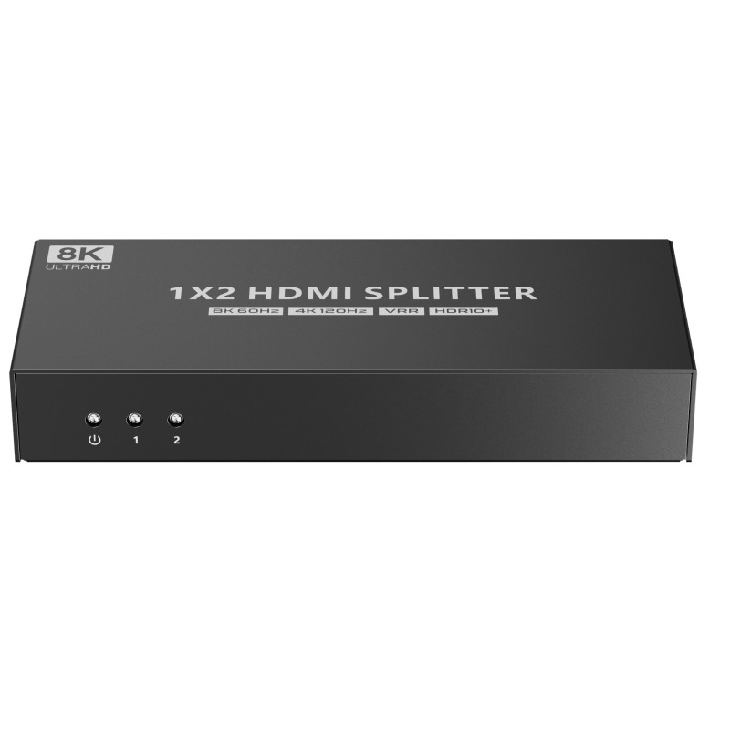 Buy Lenkeng HDMI Splitter - LKV862 - 2.1 8K60Hz 4K120Hz 1x2 in Cyprus, Nicosia, Limassol, Larnaka, Pafos