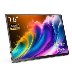 MINIX SF16T 16" Portable Touchscreen Monitor 1920x1200 IPS USB-C HDMI (Boxed) — Buy in Cyprus with Fast Delivery