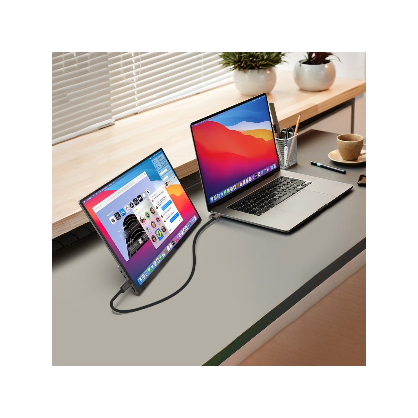 MINIX SF16T 16" Portable Touchscreen Monitor 1920x1200 IPS USB-C HDMI (Boxed) — Buy in Cyprus with Fast Delivery