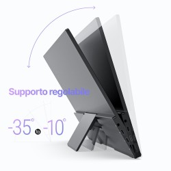 Buy MINIX Monitor Portable Touch 16' Full-HD 100% sRGB USB-C HDMI, PD - SF16T - ... in Cyprus, Nicosia, Limassol, Larnaka, Pafos