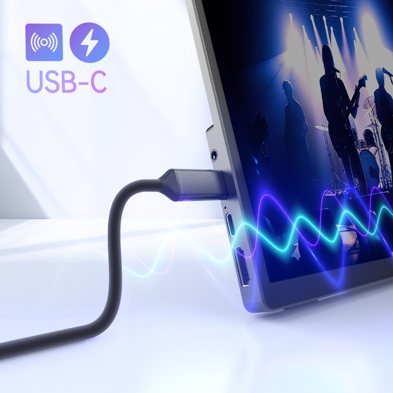 Buy MINIX Monitor Portable Touch 16' Full-HD 100% sRGB USB-C HDMI, PD - SF16T - ... in Cyprus, Nicosia, Limassol, Larnaka, Pafos