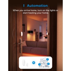 Buy Meross HomeKit Smart Door and Window Sensor - MS200HK-UK - HomeKit Smart Doo... in Cyprus, Nicosia, Limassol, Larnaka, Pafos