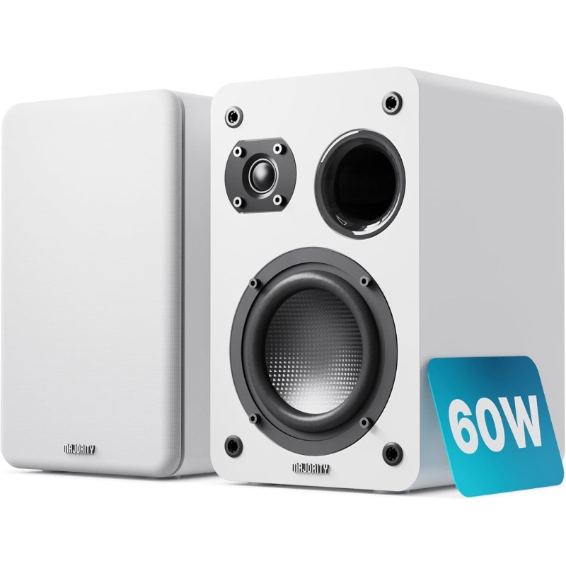Buy Majority Speakers Passive 2.0 Set - D70X - 60W White (pair) in Cyprus, Nicosia, Limassol, Larnaka, Pafos