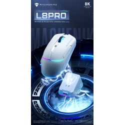 Buy Machenike Wireless BT Gaming Mouse - L8 Pro - With Charging Base in Cyprus, Nicosia, Limassol, Larnaka, Pafos