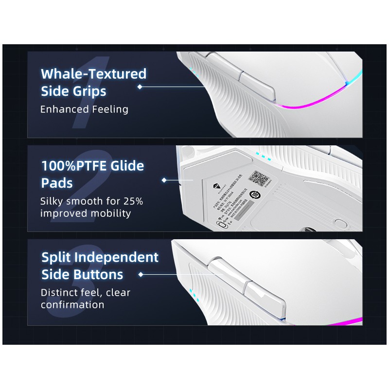 Buy Machenike Wireless BT Gaming Mouse - L8 Pro - With Charging Base in Cyprus, Nicosia, Limassol, Larnaka, Pafos