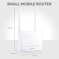 Strong Router - 4GROUTER350MUK - 4G LTE CAT4 Wi-Fi N300 Mini — Buy in Cyprus with Fast Delivery