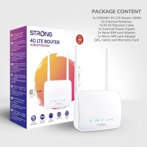 Strong 4GROUTER350MUK – 4G LTE CAT4 Mini Router – 150Mbps 300Mbps Wi-Fi | Armenius Store