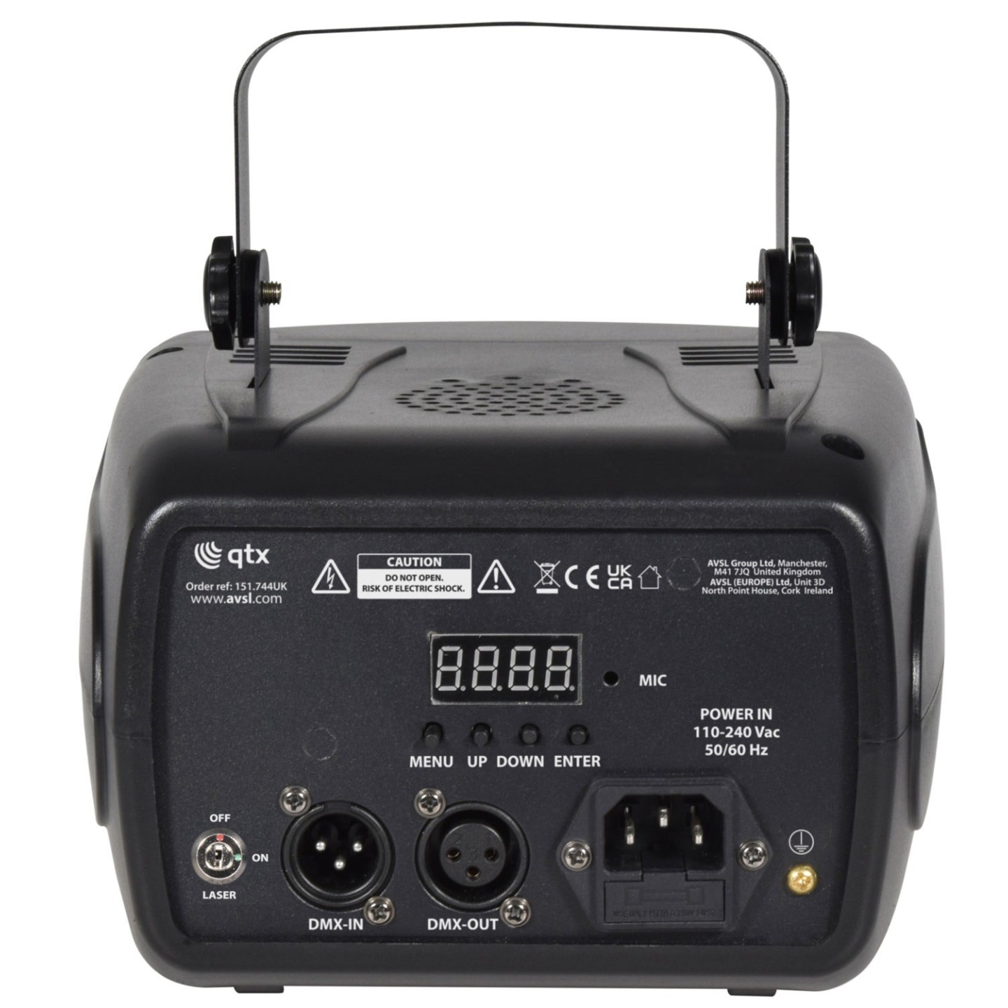 QTXlight Butterfly Effect 3-in-1 LED & Laser Effect Light - 151.744UK - 3-in-1 LED & Laser Effect Light