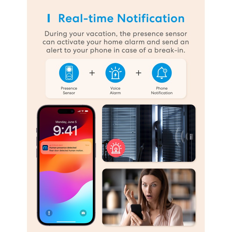 Buy Meross HomeKit Smart Presence Sensor - Matter in Cyprus, Nicosia, Limassol, Larnaka, Pafos