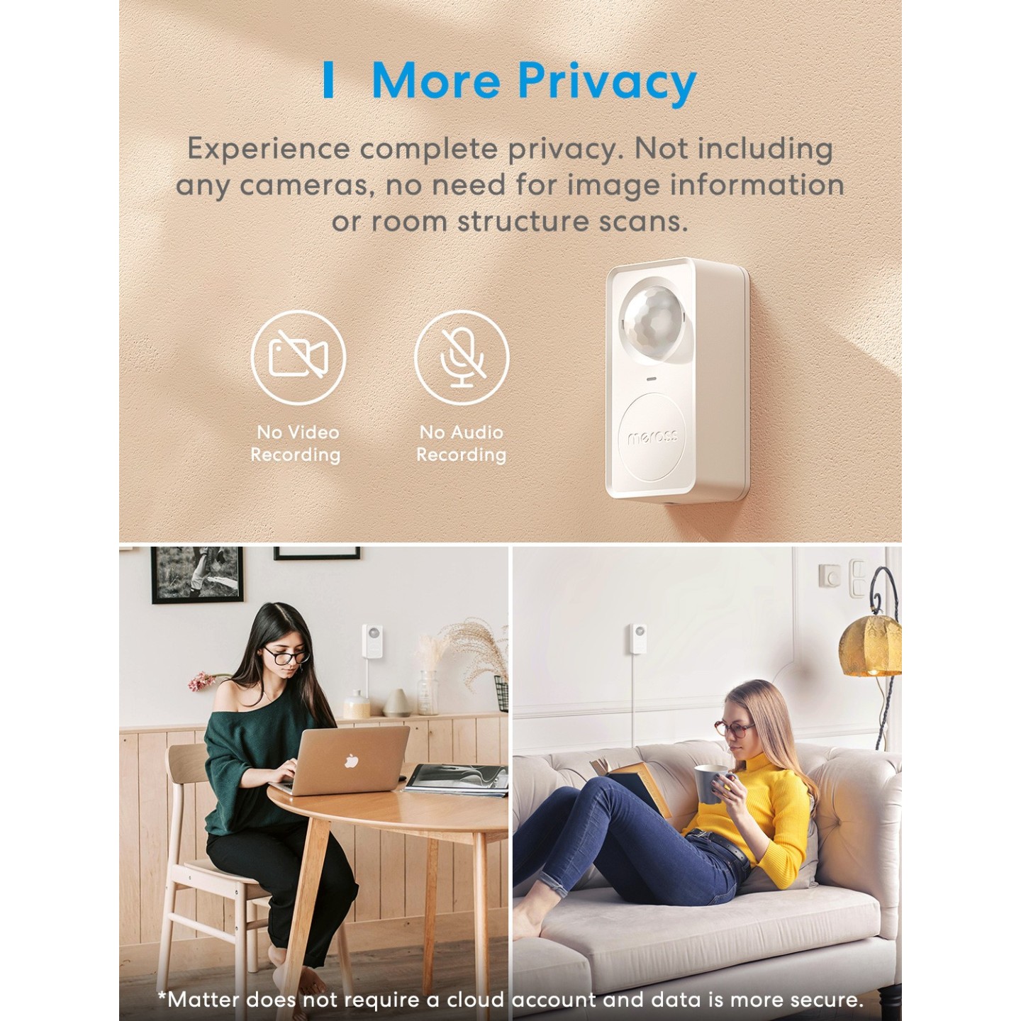 Meross HomeKit Smart Presence Sensor - Matter — Buy in Cyprus with Fast Delivery