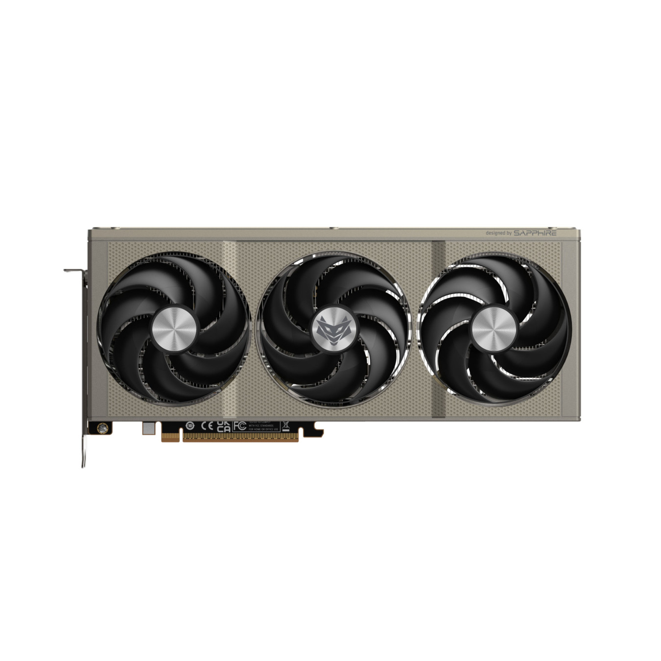 Sapphire NITRO+ Radeon RX 9060 XT - 8GB GDDR6, 3320 MHz Boost, PCIe 5.0, Grey, Tri-X Triple-Fan